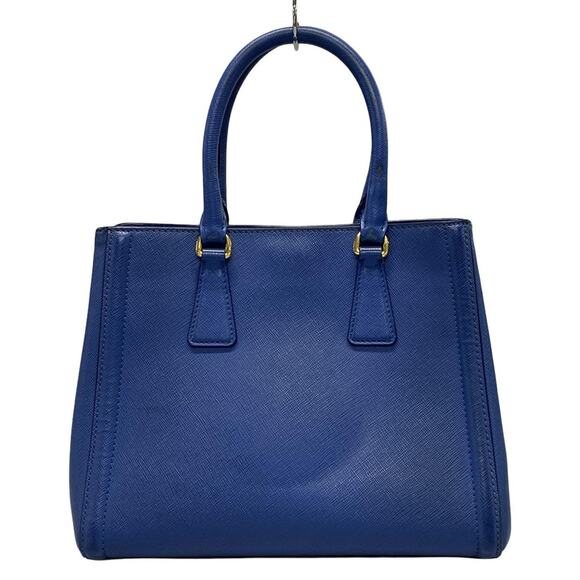 PRADA Triangle Logo Tote Bag BN2608 Saffiano Lux (Leather) - Picture 3 of 16